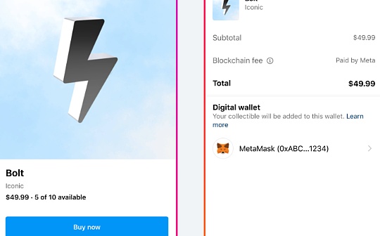 金色观察 | Meta旗下Instagram推出NFT功能 产品细节曝光_META:XTAG
