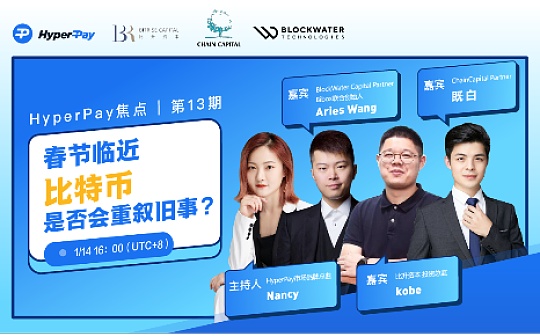 HyperPay焦点AMA 春节临近 比特币是否会重叙旧事