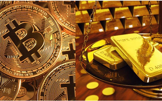 为啥比特币大涨 黄金却是颓势下跌