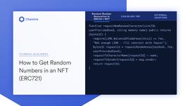 如何在NFT（ERC721）中获取随机数？_INK:KVI Chain