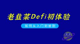 多么痛的领悟，老韭菜参与区块链DeFi项目被割后的几点反思_DEF:COIN币