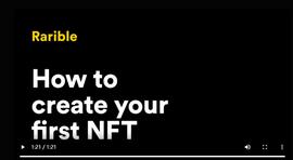 如何制作和销售自己的NFT？Rarible使用指南_NFT:IBL