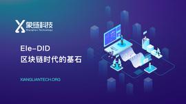 Ele-DID：区块链时代的基石_区块链:区块链最直白的解释