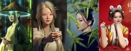 为什么国潮虚拟人都这么火？_POLY:ELD