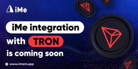 iMe宣布集成波场TRON-ODAILY_HER:iron币用什么挖