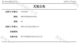 乱象过后,整顿来了:抢注元宇宙商标的致富路,断了_元宇宙:300