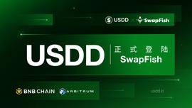 去中心化超抵押稳定币USDD正式登陆SwapFish-ODAILY_USD:SoonSwap