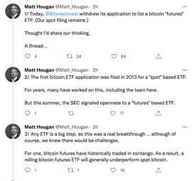 Bitwise撤回比特币期货ETF申请，将继续申请现货比特币ETF_BIT:ETF