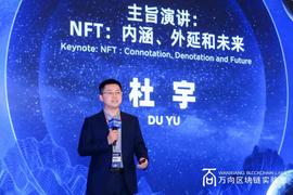 第七届万向区块链全球峰会 | 杜宇：NFT的内涵、外延和未来_区块链:区块链通俗易懂的说法