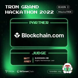 Blockchain.com成为2022波场黑客松大赛第三季合作伙伴-ODAILY_Chain:Passive Income Bot