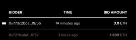 TikTok Top Moments系列作品开启拍卖，目前出价最高3 ETH_UPS:Qrolli