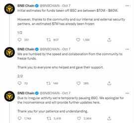 攻击涉及总金额超8.5亿美元，BNB Chain遭受攻击分析-ODAILY_HTT:cybworld