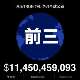 波场TRON TVL位列全球公链前三-ODAILY_TRO:RON