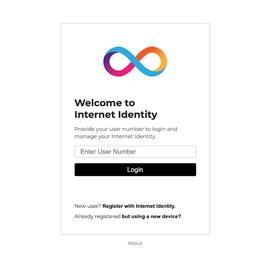 DFINITY互联网身份验证新形式，用户名和密码的终结_TER:INTER