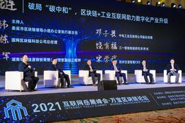 破局“碳中和”，区块链+工业互联网助力数字化产业升级丨2021互联网岳麓峰会·万宝区块链论坛_区块链:DEF