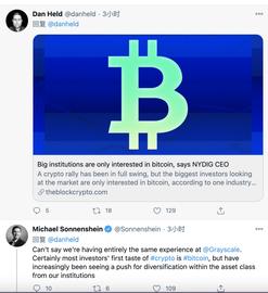 灰度CEO：机构投资者不止对比特币感兴趣_比特币:BTC