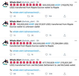 不受SEC诉讼影响，Ripple如约解锁巨额XRP_XRP:PPL