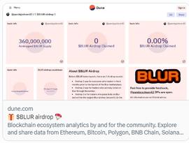 复盘Blur空投之夜_BLUR:BIT