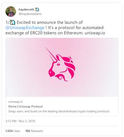 Uniswap 简史_WEB:WEB3