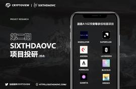 SixthDaoVC投研第二期：涵盖a16z币安等参投明星项目_SIX:SIX币