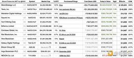 金色观察｜一天内 两家巨头添加BTC为企业资产_BTC:LFBTC价格