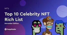 11月排名前十的名人NFT投资组合_NFT:区块链