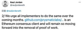 Prysm开发团队呼吁弃用Eth2一词_ETH:Etherum代币浏览器