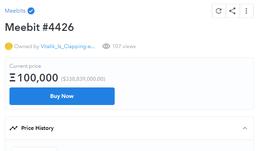 疯狂？Cryptopunks开发团队第三个NFT项目Meebits推出即被抢空_MEE:MEER币