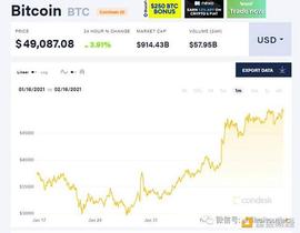 比特币突破5万美元 对比郁金香 比特币是最大金融泡沫？_数字货币:比特币