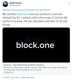 辞职还注销了电报账号的EOS创始人，下一个项目是啥？_BLO:BlockchainSpace