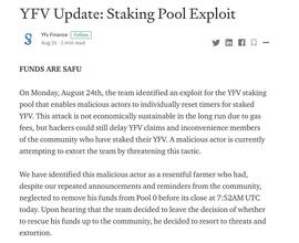 分析 | YFValue，一行代码如何锁定上亿资产_比特币:STA