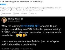 挑战者不断涌现Premint 能否坐稳「NFT 抽奖工具」赛道王座？_REMI:Remix Token