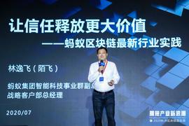 蚂蚁集团林逸飞：构建价值互联网，让信任释放更大价值_区块链:比特币