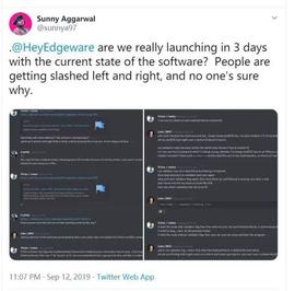 Edgeware主网启动失败，开发团队连测试网BUG都不改？_EDG:ledger钱包