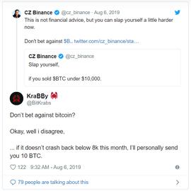 8月比特币跌到8000美元？这位神秘巨鲸愿意10 BTC_比特币:比特币价格将暴跌