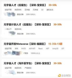元宇宙就业指南：哪些人才最紧俏？_元宇宙:比特币以太坊是什么意思