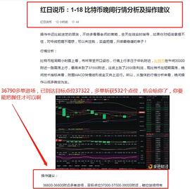 红日说币：1-19 比特币多单布局 小提532个点位 抓住机会 就要勇于尝试_LON:EloniumCoin