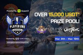 Game Space 携手 3A 级链游 The Lost Land, Oath of Peak 与 Bless Global 正式开启 Player One Tournament 第二赛季_AME:MEF
