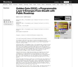 Web3.0 跨链基础设施协议 Golden Gate (GGX) 发布全新路线图，揭示了具备 Layer0 特性且可编程的跨链基建生态_GOLD:gate.io怎么卖出币