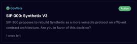解读 Synthetix V3 五大提案：此次升级意味着什么？_SIP:LOCK