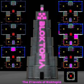 四大场景读懂虚拟现实元宇宙项目 Bloktopia_BLO:blockchain安卓
