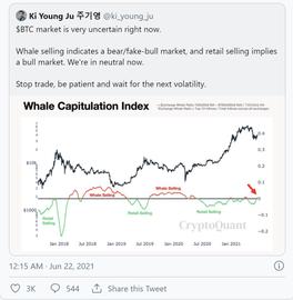 市场震荡不安，比特币处于熊市吗？专家称并不确定_UND:CRYP