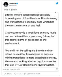 特斯拉可能增加哪种“绿色”加密货币用于支付？_比特币:比特币行情图表怎么看