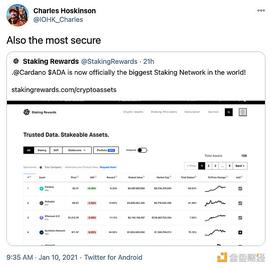 Cardano超越Polkadot成为最大质押网络_DAN:cardano币价格