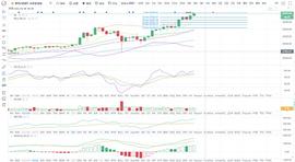 BTC/ETH比特币再创新高缓慢拉升 稳步上行 1.7_比特币:比特币最新价格美元k线