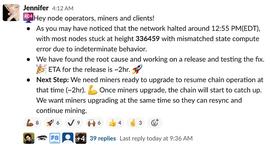 星际数据丨Filecoin网络凌晨出现故障,现已恢复_FIL:LEC