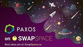 SwapSpace上线合规稳定币PAX ,支持用户进行资产交易兑换_AXO:BlockchainSpace