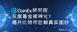 CoinEx研究院：灰度基金被神化？揭开比特币巨鲸真实面纱_GBT:gbt币在哪些交易所