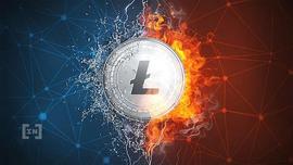 莱特币（LTC）反弹接近1，300天上升支撑线_BTC:ETH