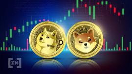 狗狗币（DOGE）和柴犬（SHIB）在陡峭修正之前设置了牛市陷阱_DOG:SHIB